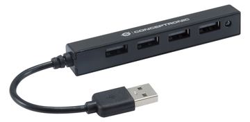 Conceptronic HUBBIES HUBBIES05B - Hub - 4 x USB 2.0 von LumaTech