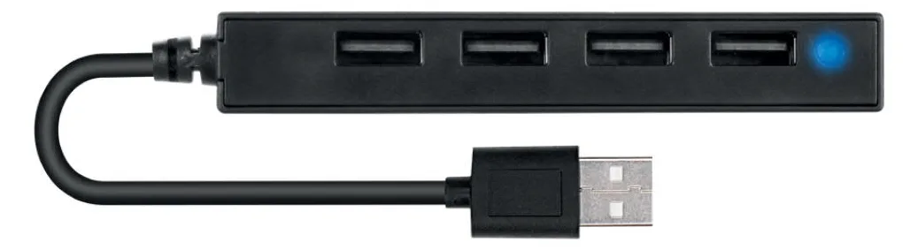 Conceptronic HUBBIES HUBBIES05B - Hub - 4 x USB 2.0, Ansicht 2