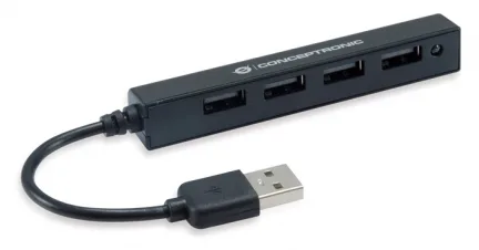 Conceptronic HUBBIES HUBBIES05B - Hub - 4 x USB 2.0, Ansicht 4