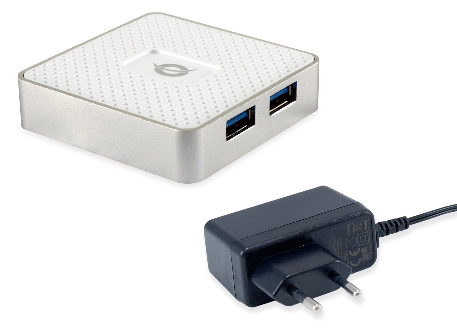 Conceptronic HUBBIES03W - Hub - 4 x SuperSpeed USB 3.0