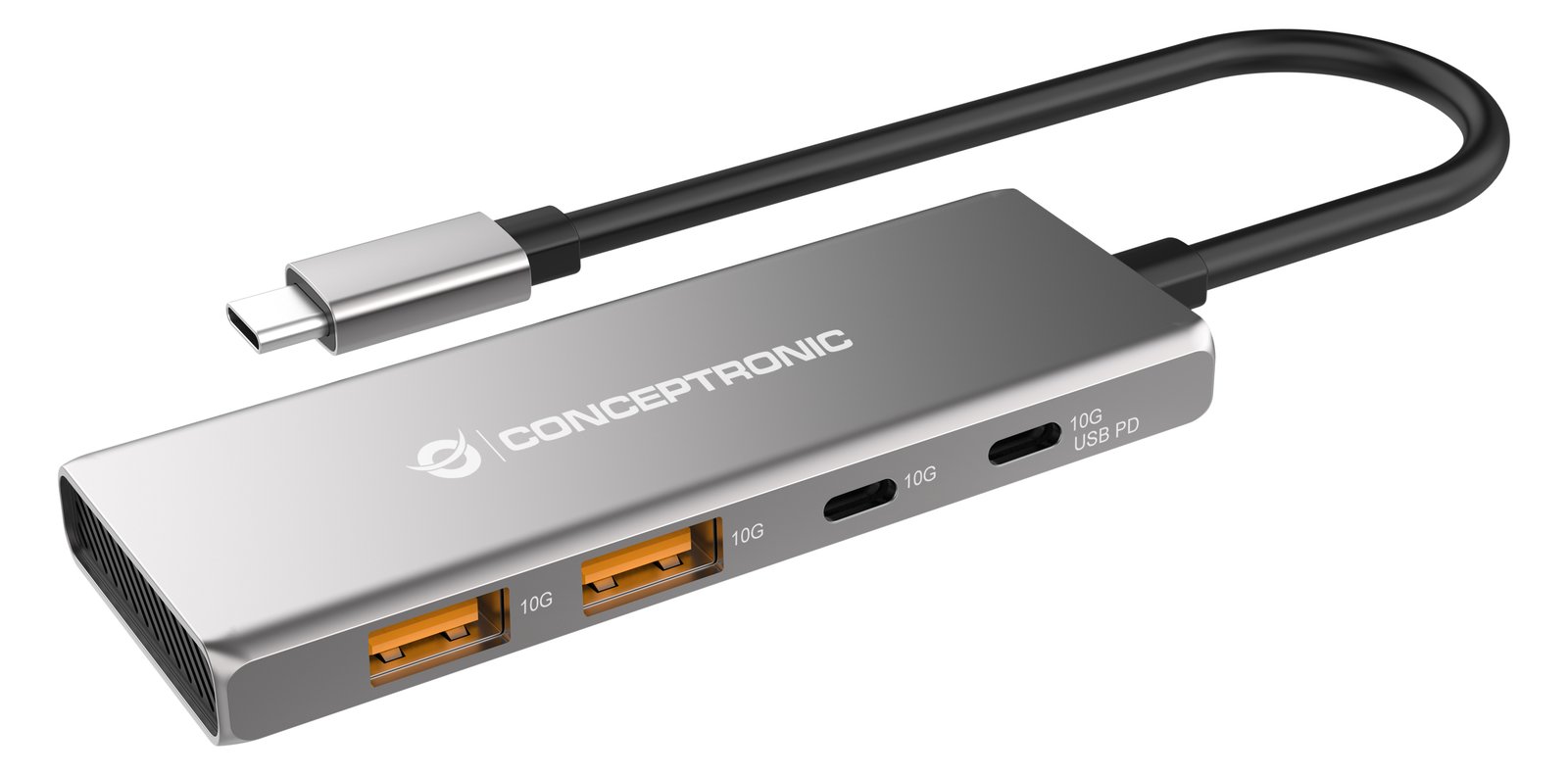 Conceptronic HUBBIES15G - USB 3.2 Gen 2 (3.1 Gen 2) Type-C - USB 3.2 Gen 2 (3.1 Gen 2) Type-A - USB 3.2 Gen 2(3.1 Gen 2)