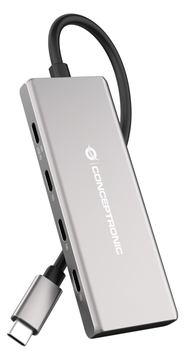 Conceptronic HUBBIES17G - USB 3.2 Gen 2 (3.1 Gen 2) Type-C - USB 3.2 Gen 2 (3.1 Gen 2) Type-A - USB 3.2 Gen 2(3.1 Gen 2) von LumaTech