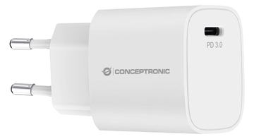 Conceptronic Ladegerät 1Port USB-C 20WPD3.0 Desk ws von LumaTech