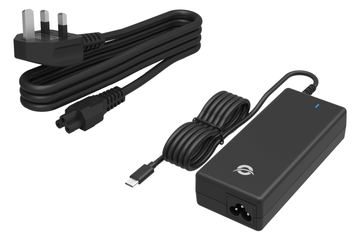 Conceptronic OZUL03BUK 100W GaN USB PD Desktop-Ladegerät - Integriertes USB-C-Kabel - UK-Stecker - Universal - Drinnen von LumaTech