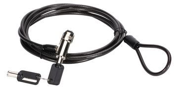 Conceptronic Sicherheitskabelschloss - keyed, nano lock slot von LumaTech