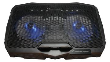 Conceptronic Thana - Notebook-Kühlpad - mit 2 Ventilatoren - 43.2 cm (17) von LumaTech