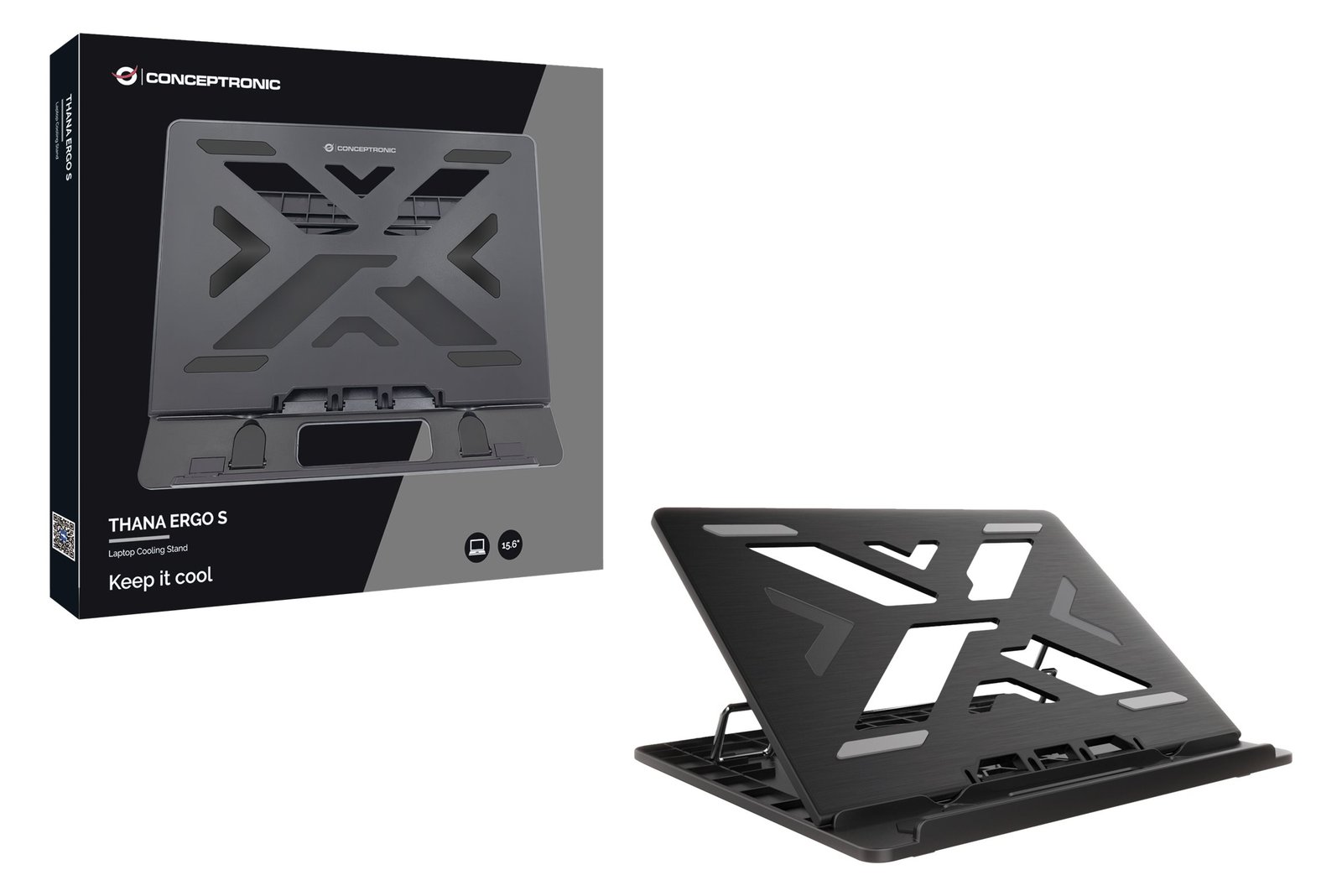 Conceptronic THANA ERGO S - Notebook-Ständer - 39.6 cm (15.6)