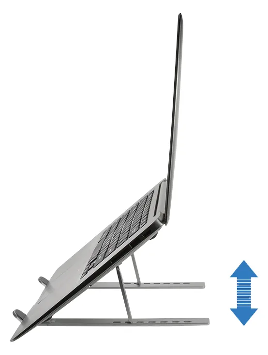 Conceptronic THANA04S ERGO Foldable Aluminum Laptop Cooling Stand, Ansicht 4