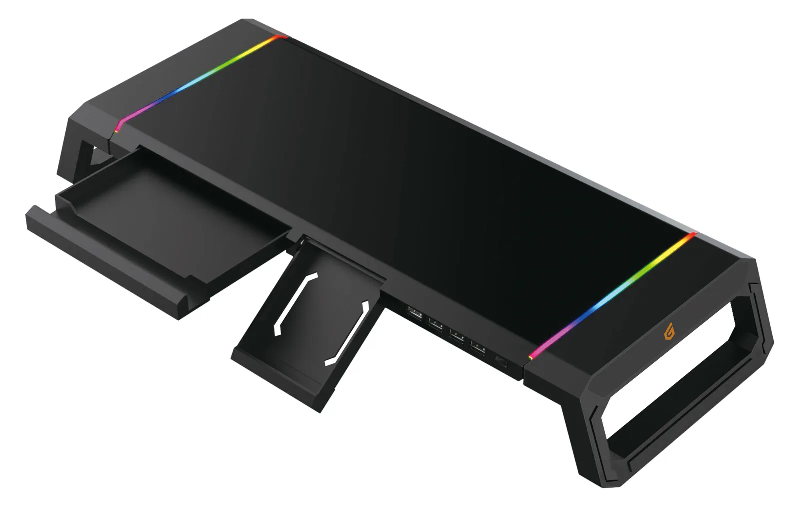 Conceptronic THORNE - Monitorständer mit Schublade, Ansicht 3