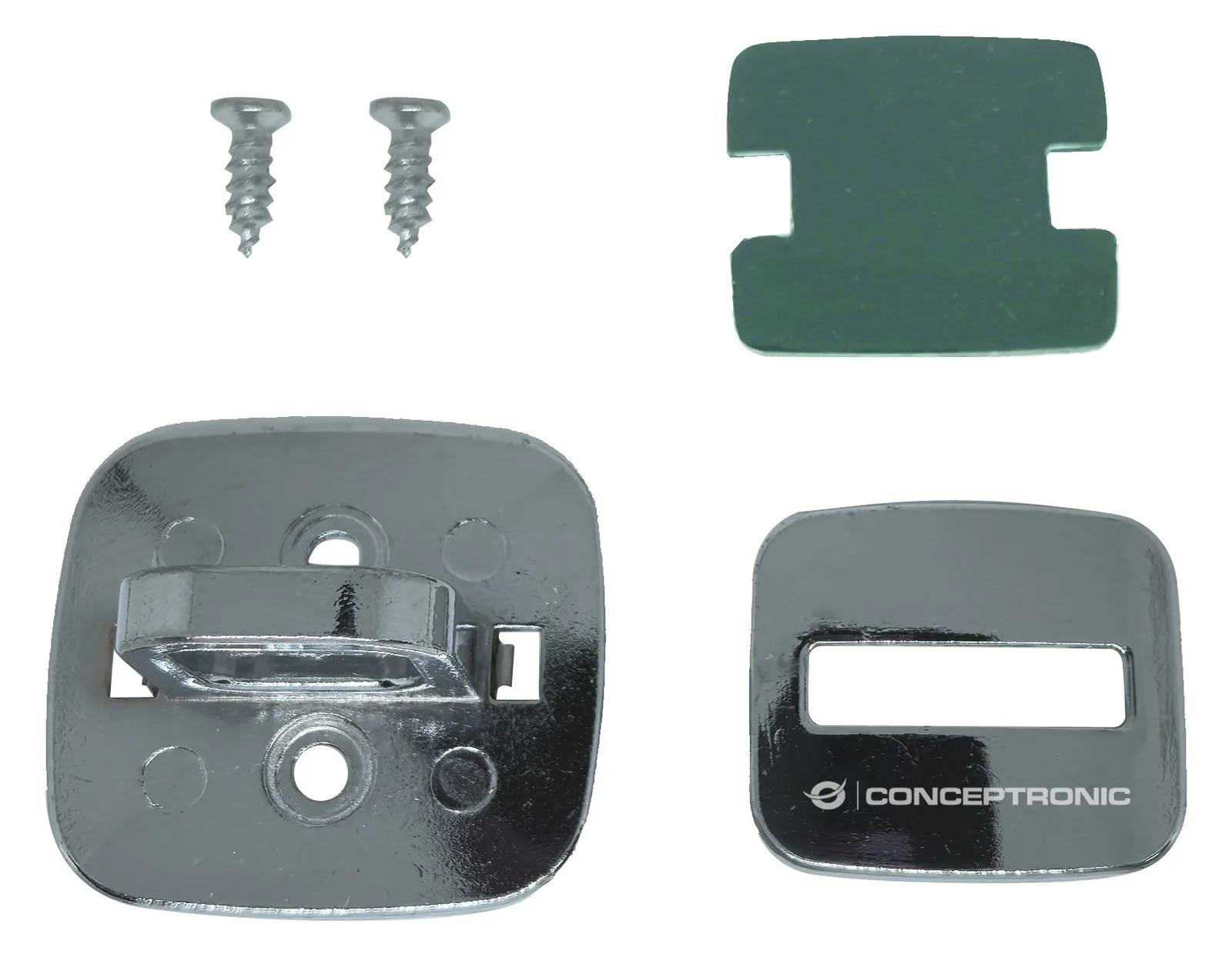 Conceptronic Tischhalterung Sicherheitsanker silber, Ansicht 2
