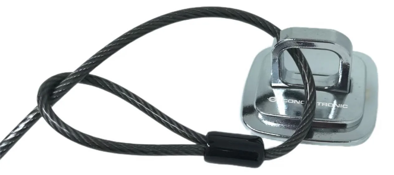 Conceptronic Tischhalterung Sicherheitsanker silber, Ansicht 3