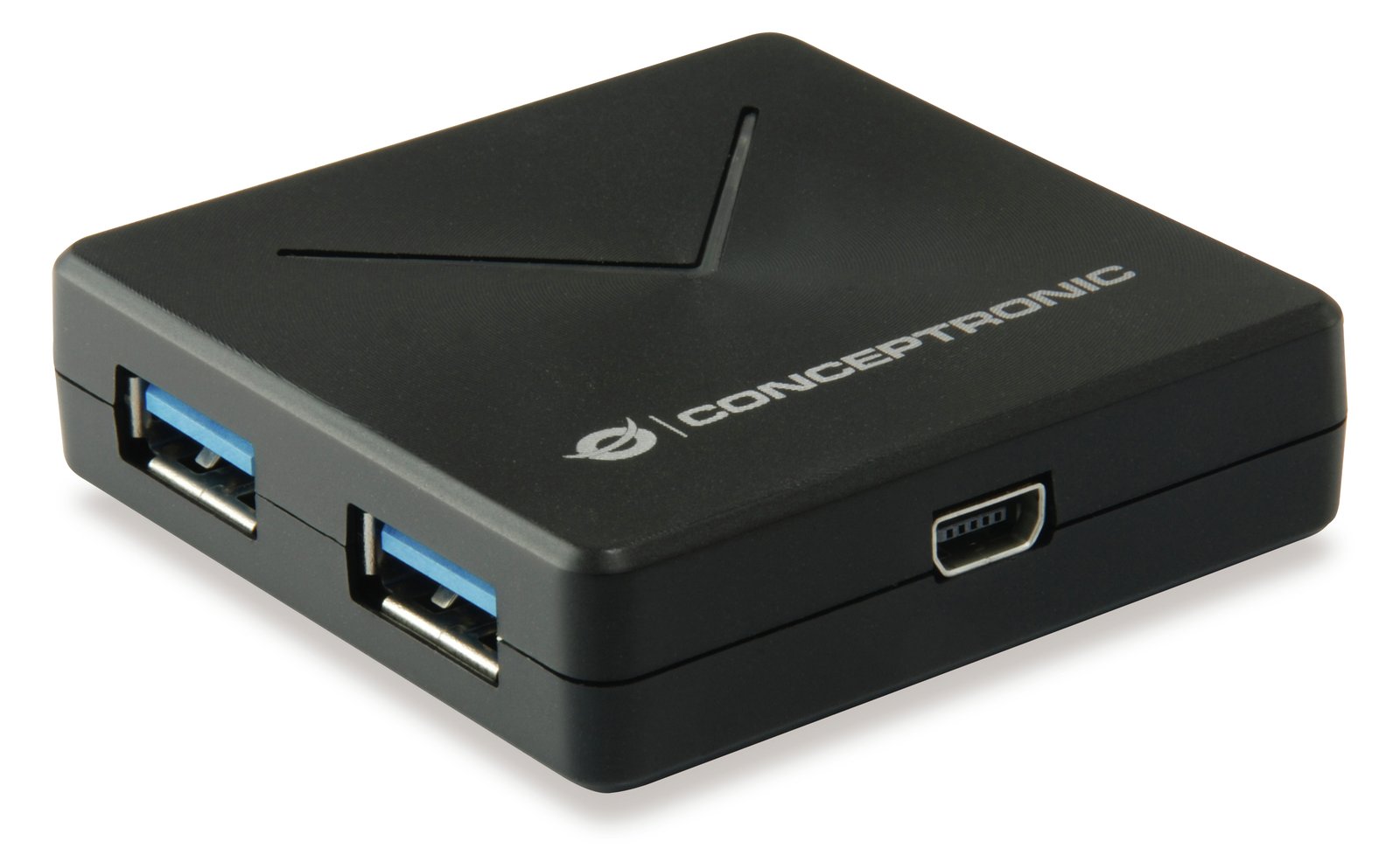 Conceptronic USB-Hub 4-Port 3.0 ->4x3.0+USB-B o.Netz. sw