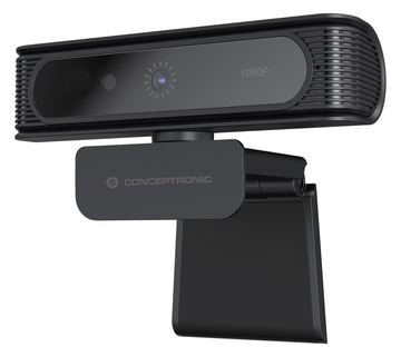 Conceptronic Webcam USB-A2.0 FID 1080p 30Hz FullHD+Mikro sw - Webcam von LumaTech