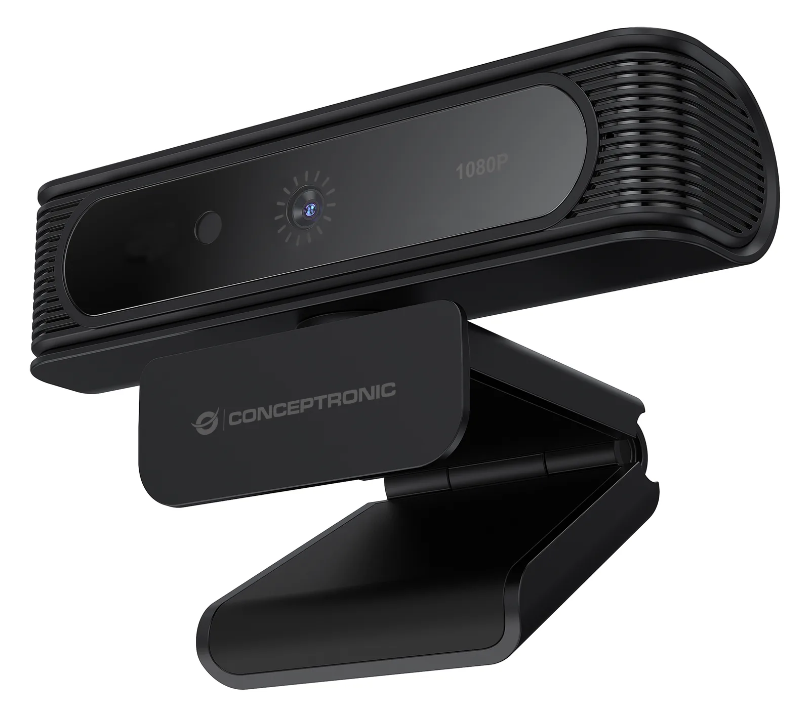 Conceptronic Webcam USB-A2.0 FID 1080p 30Hz FullHD+Mikro sw - Webcam, Ansicht 2