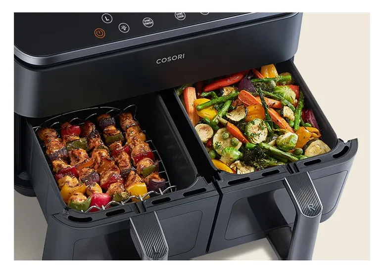 Cosori CAF-R 901-AEU Dual Basket Heißluftfritteuse, Ansicht 4
