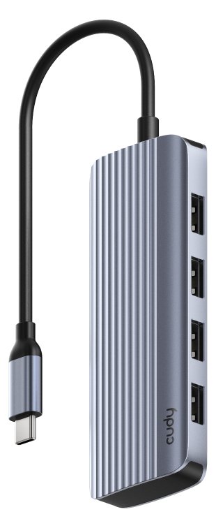 CUDY 6-IN-1 USB-C Hub 4K HDMI, UH500 - Hub - Router