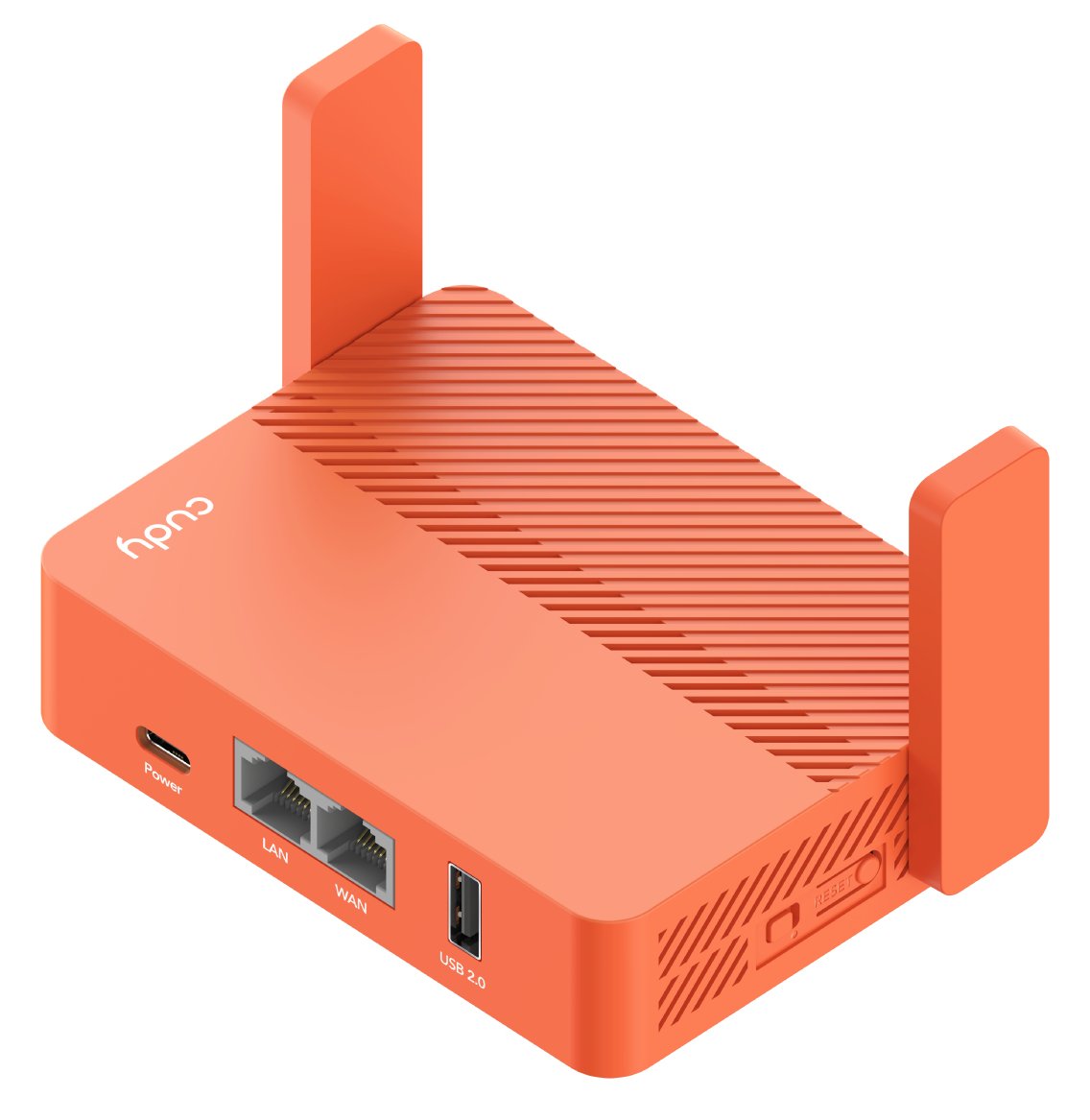 CUDY AC1200 wireless router Fast Ethernet Orange