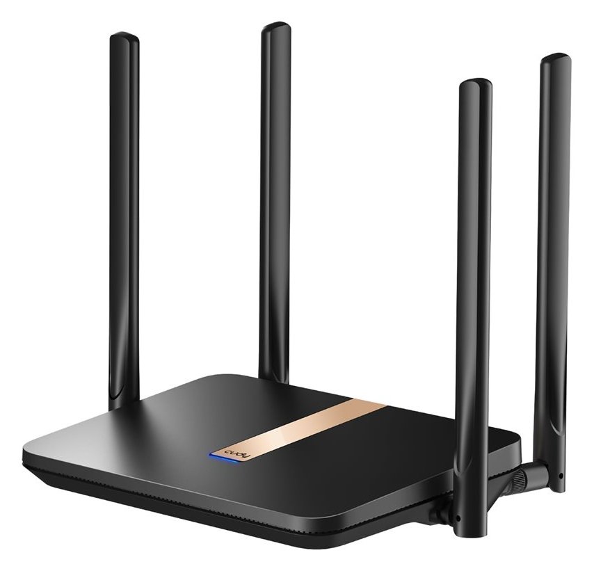 CUDY LT500D - Wi-Fi 5 (802.11ac) - Dual-Band (2,4 GHz/5 GHz) - Eingebauter Ethernet-Anschluss - 4G - Schwarz von LumaTech
