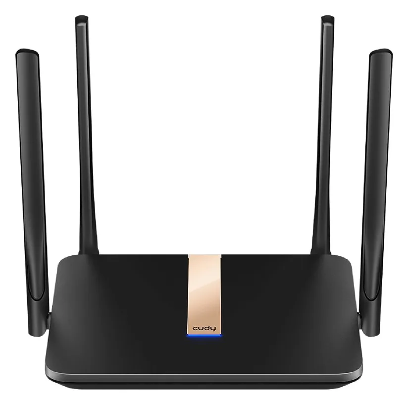 CUDY LT500D - Wi-Fi 5 (802.11ac) - Dual-Band (2,4 GHz/5 GHz) - Eingebauter Ethernet-Anschluss - 4G - Schwarz, Ansicht 4
