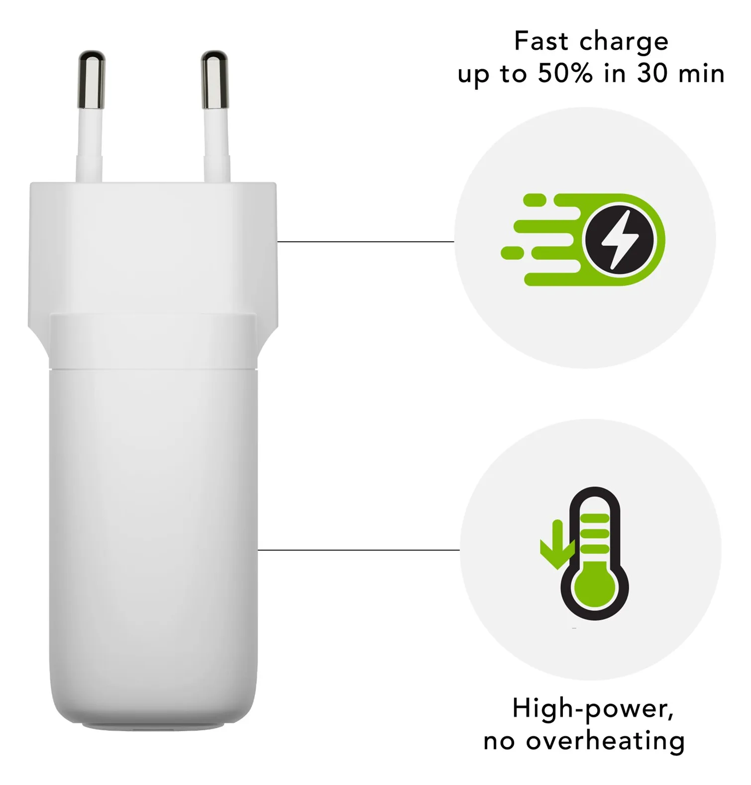 dbramante1928 re-charge - Netzteil - 65 Watt - PD (24 pin USB-C), Ansicht 4