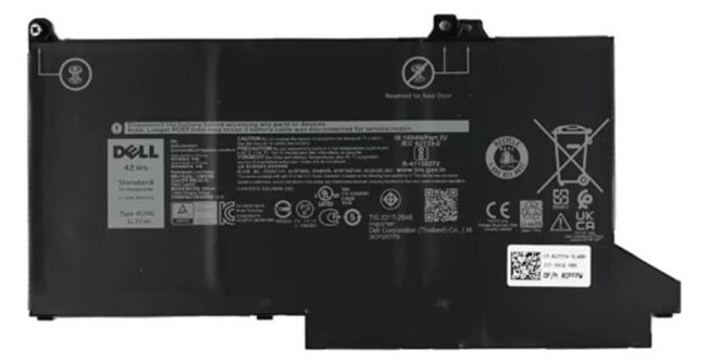 Dell 42Wh 3-cell lithium-ion battery - Batterie - 3.684 mAh