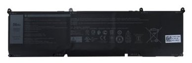 Dell 56Wh 3-cell Lithium-Ion battery for laptops - Batterie - 4.650 mAh