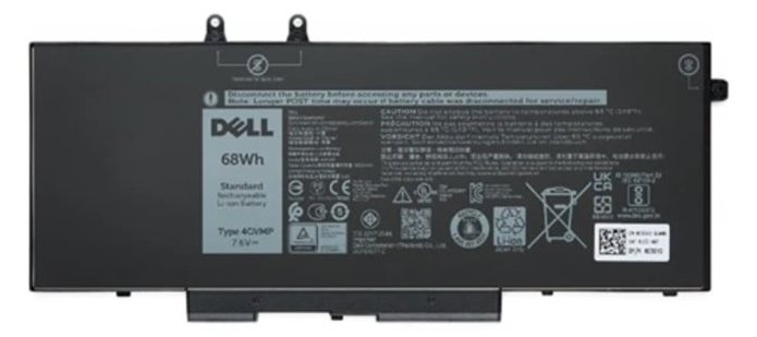 Dell 64Wh Lithium-ion battery for - Battery - Batterie - 4.000 mAh