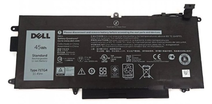Dell BTRY PRI 45Whr 3C LITH LGC - Batterie - 3.745 mAh