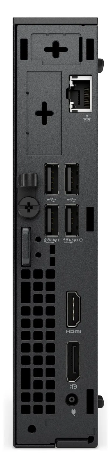 Dell Pro Micro QCM1250 - Micro - Core i7 i7-14700T / 1.3 GHz - RAM 16 GB - SSD 512 GB - NVMe, TLC - UHD Graphics 770, Ansicht 4