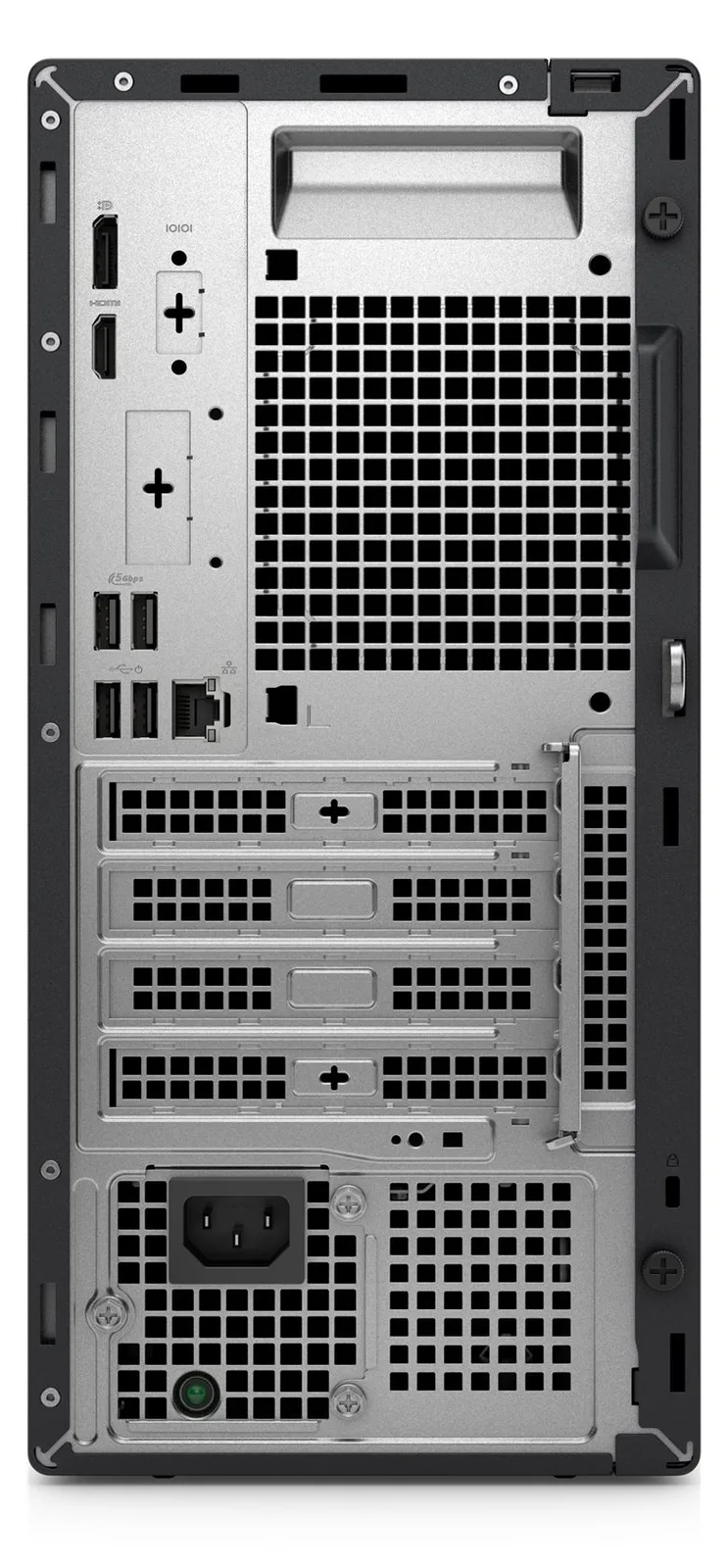 Dell Pro Tower QCT1250 - Tower - Core Ultra 7 265 / 2.4 GHz - RAM 16 GB - SSD 512 GB - NVMe - Intel Graphics - 1GbE, Ansicht 3