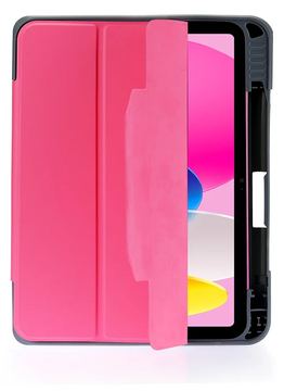 DEQSTER Rugged MAX Case 10.9 - für iPad 10te Gen. - Schutzhülle - starker Schutz - Robust - transparente Rückseite von LumaTech