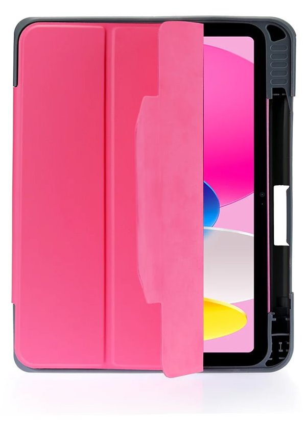 DEQSTER Rugged MAX Case 10.9 - für iPad 10te Gen. - Schutzhülle - starker Schutz - Robust - transparente Rückseite