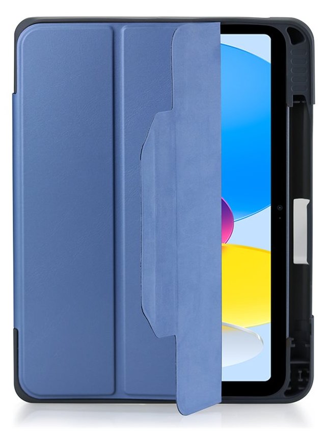 DEQSTER Rugged MAX Case 10.9 - für iPad 10te Gen. - Schutzhülle - starker Schutz - Robust - transparente Rückseite