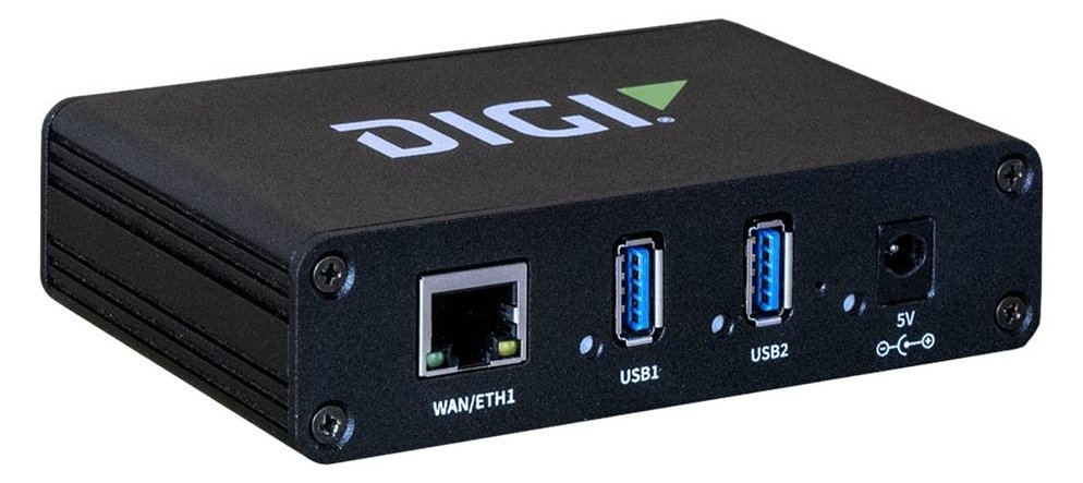 Digi International Digi AnywhereUSB 2 Plus - Hub - managed - 2 x USB 3.1 Gen 1 + 1 x 10/100/1000