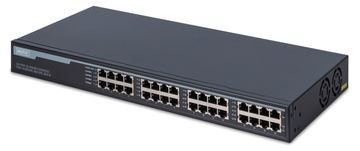 DIGITUS 16-Port Gigabit Ethernet PoE+ Injektor, 802.3at, 250 W von LumaTech