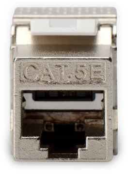 DIGITUS CAT 5e Klasse D Keystone Modul, geschirmt von LumaTech