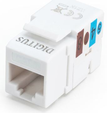 DIGITUS CAT 6, Klasse E Keystone Modul, ungeschirmt von LumaTech