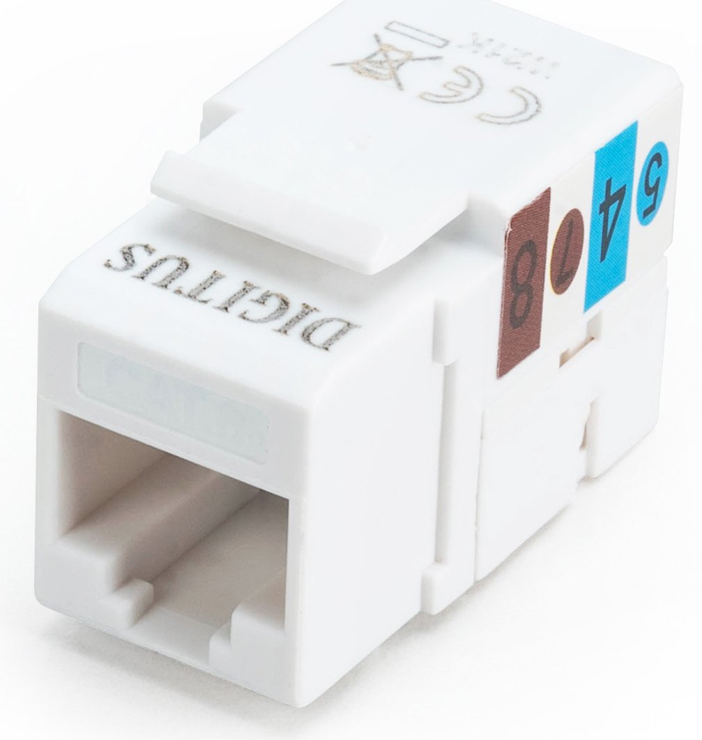 DIGITUS CAT 6, Klasse E Keystone Modul, ungeschirmt