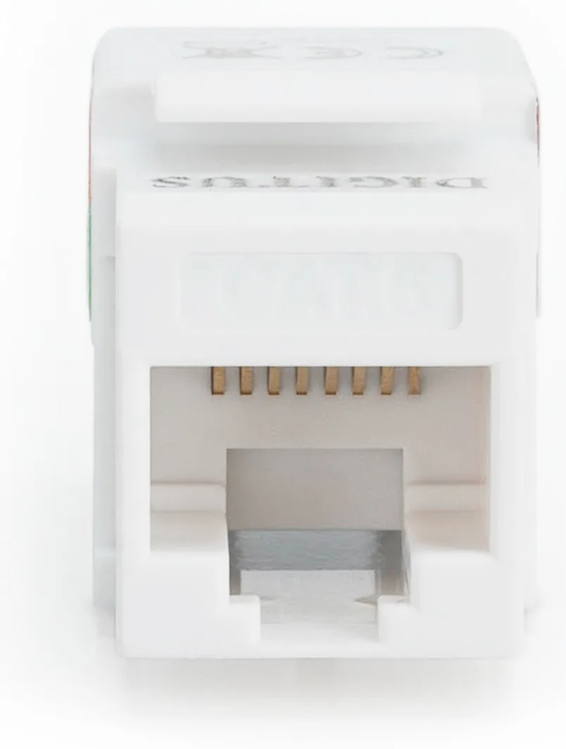 DIGITUS CAT 6, Klasse E Keystone Modul, ungeschirmt, Ansicht 2