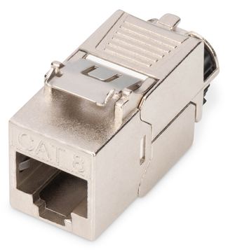 DIGITUS CAT 8.1 Keystone Modul, geschirmt, werkzeugfreier Montageanschluss von LumaTech