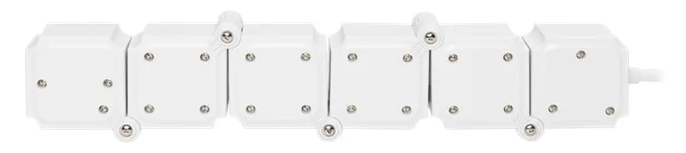 DIGITUS Flexible 4-fach Steckdosenleiste mit 2 USB-Anschlüssen & Schalter, Ansicht 2
