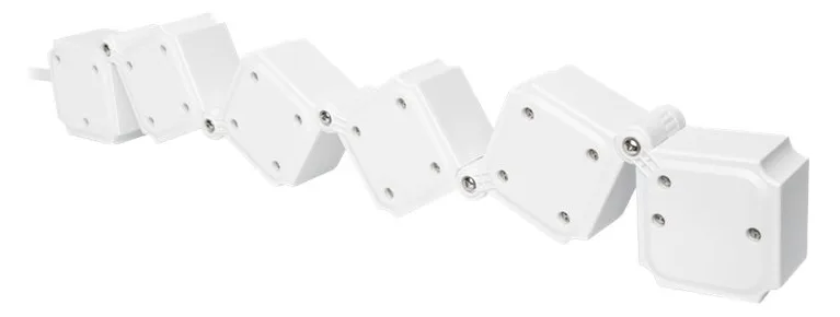 DIGITUS Flexible 4-fach Steckdosenleiste mit 2 USB-Anschlüssen & Schalter, Ansicht 3