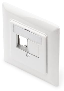 DIGITUS Frontplatte und Einbaurahmen für Multimedia / Keystone Module von LumaTech