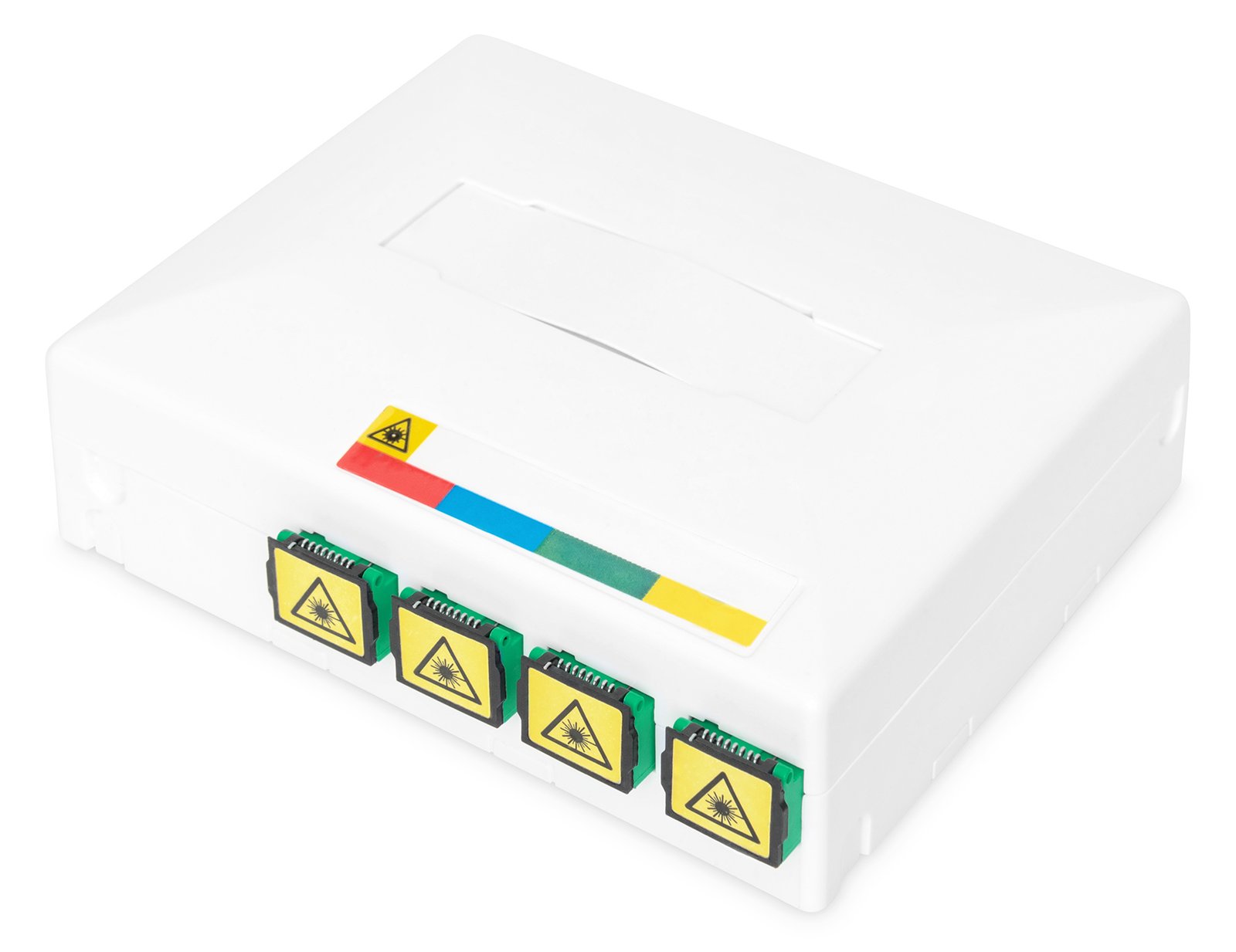 DIGITUS FTTX Gehäuse mit 4 x SC SX Kupplung