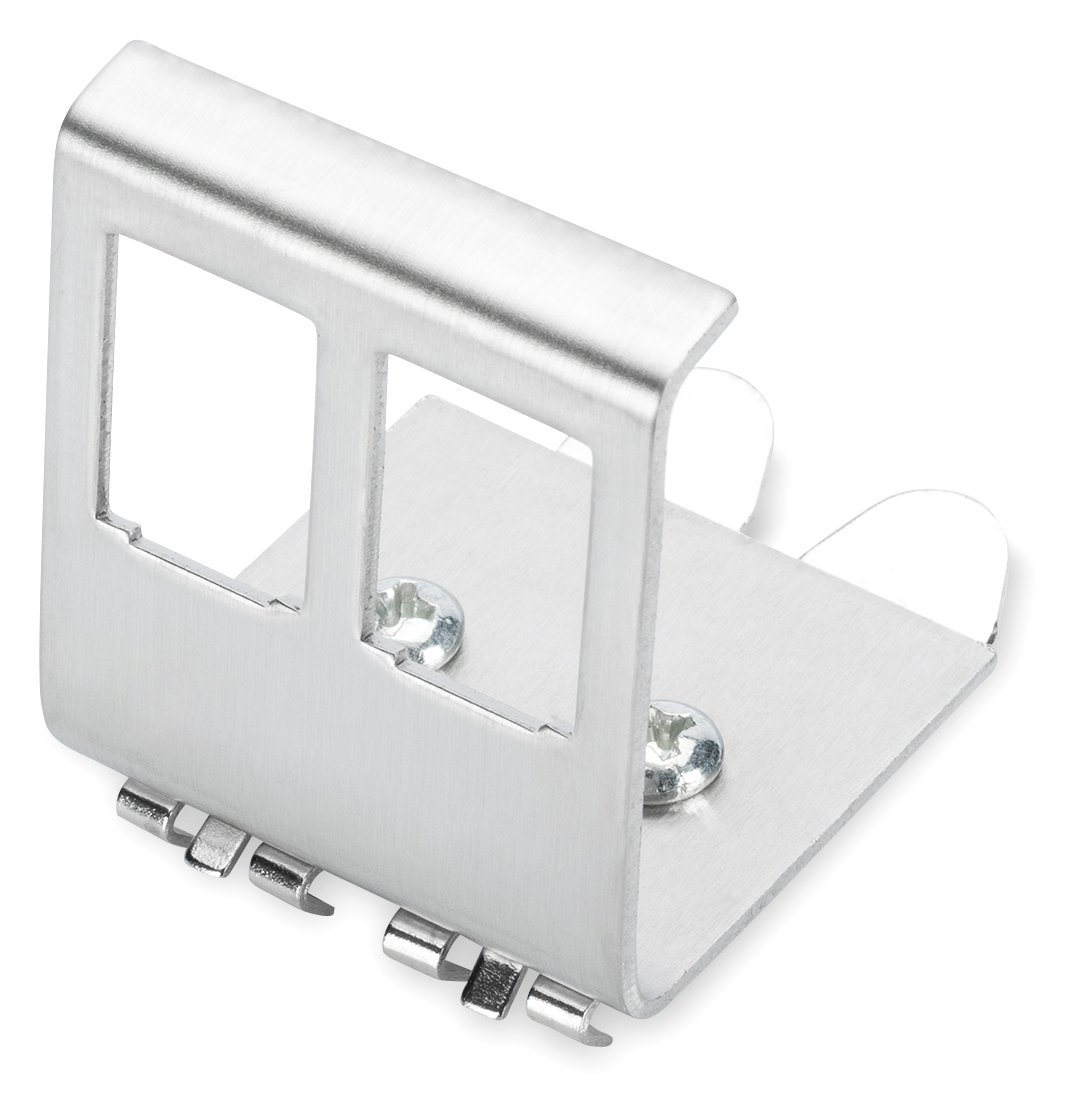 DIGITUS Hutschienenadapter für 2x Keystone