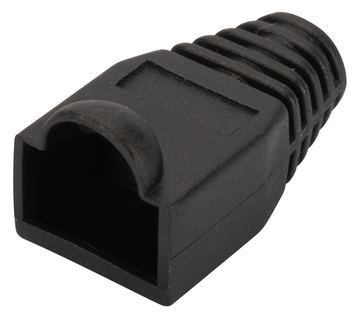 DIGITUS Knickschutztüllen für RJ45 Stecker - Schwarz von LumaTech