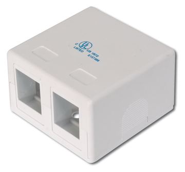 DIGITUS Konsolidierungs-Punkt Gehäuse für 2x Keystone Module von LumaTech