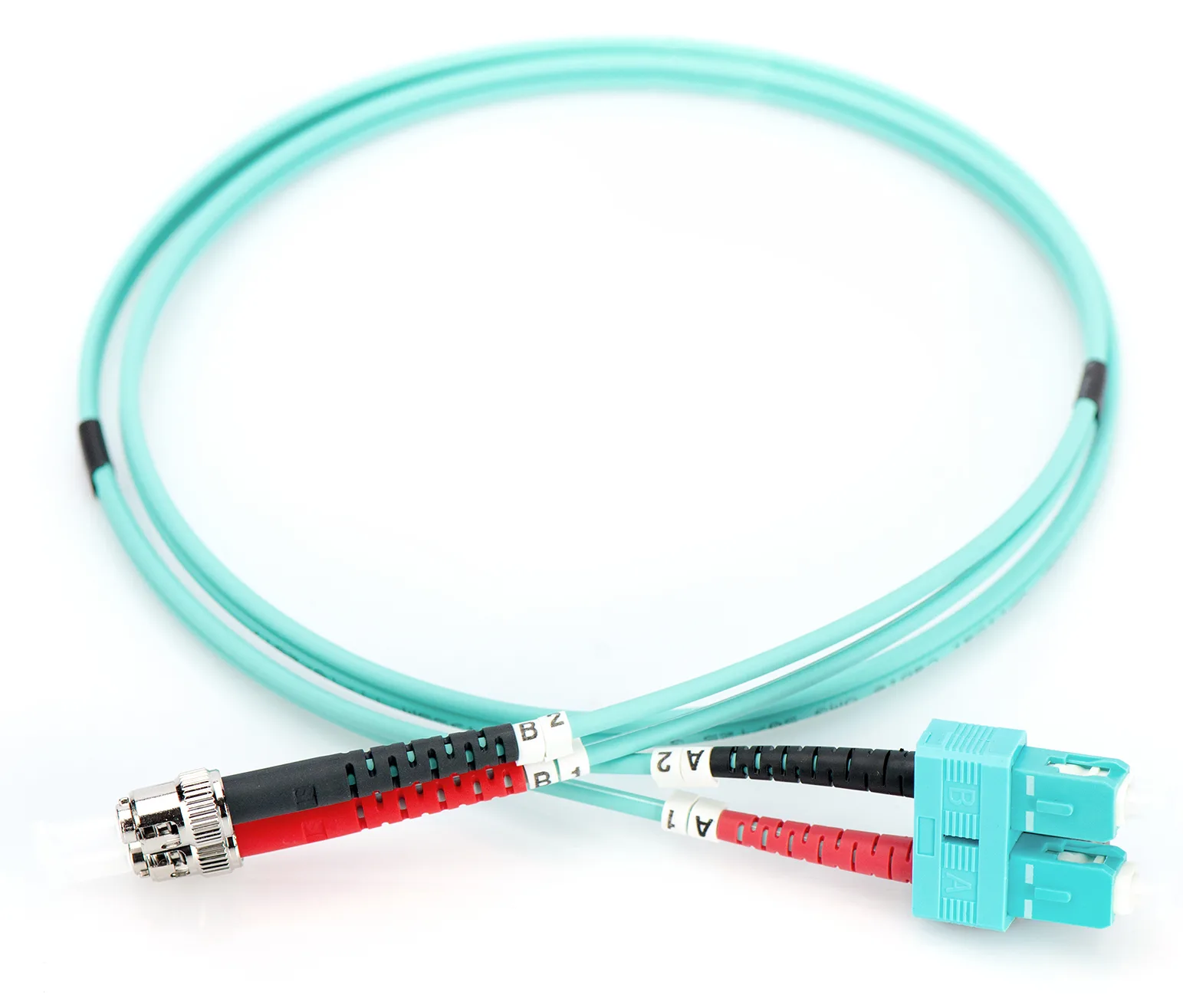 DIGITUS LWL Multimode OM 3 Patchkabel, ST / SC, Ansicht 3