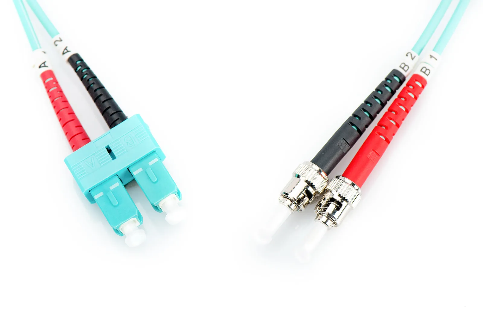 DIGITUS LWL Multimode OM 3 Patchkabel, ST / SC, Ansicht 4