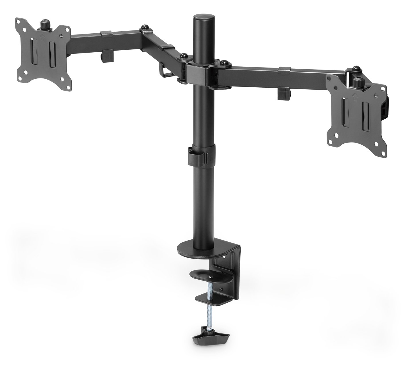 DIGITUS Universal Dual Monitorhalter mit Klemmbefestigung